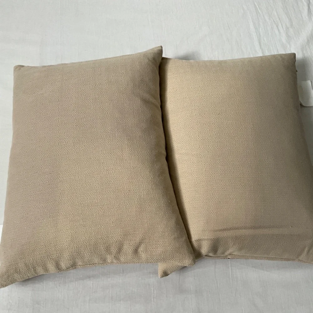 PAIR Colibri Bird Floral Accent Throw Pillows (#1)